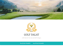 Tablet Screenshot of golfdalat.com